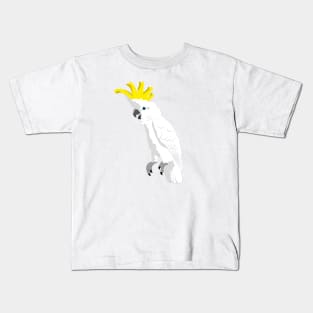 Sulphur-crested cockatoo Kids T-Shirt